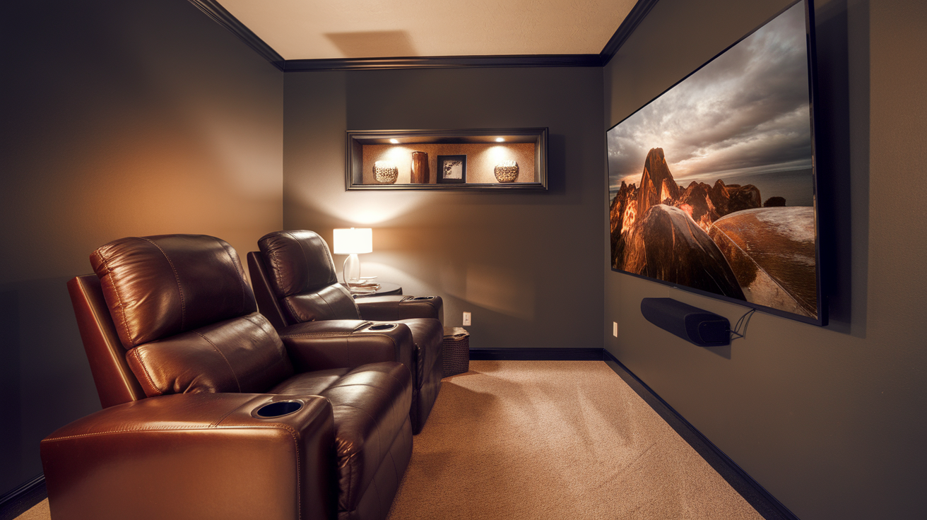 Small Home Theatre Room Ideas