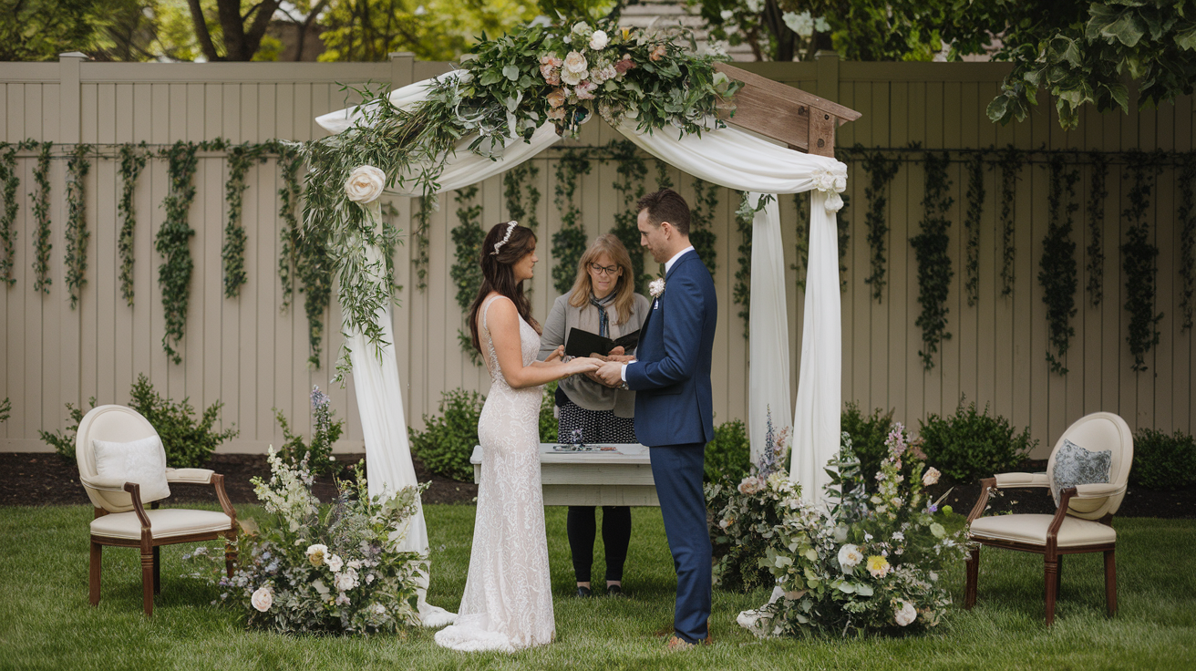 Small Wedding Ideas at Home