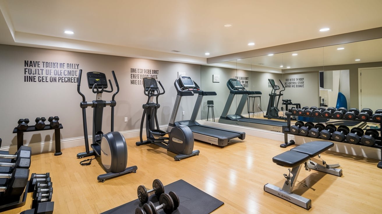 Basement Home Gym Ideas
