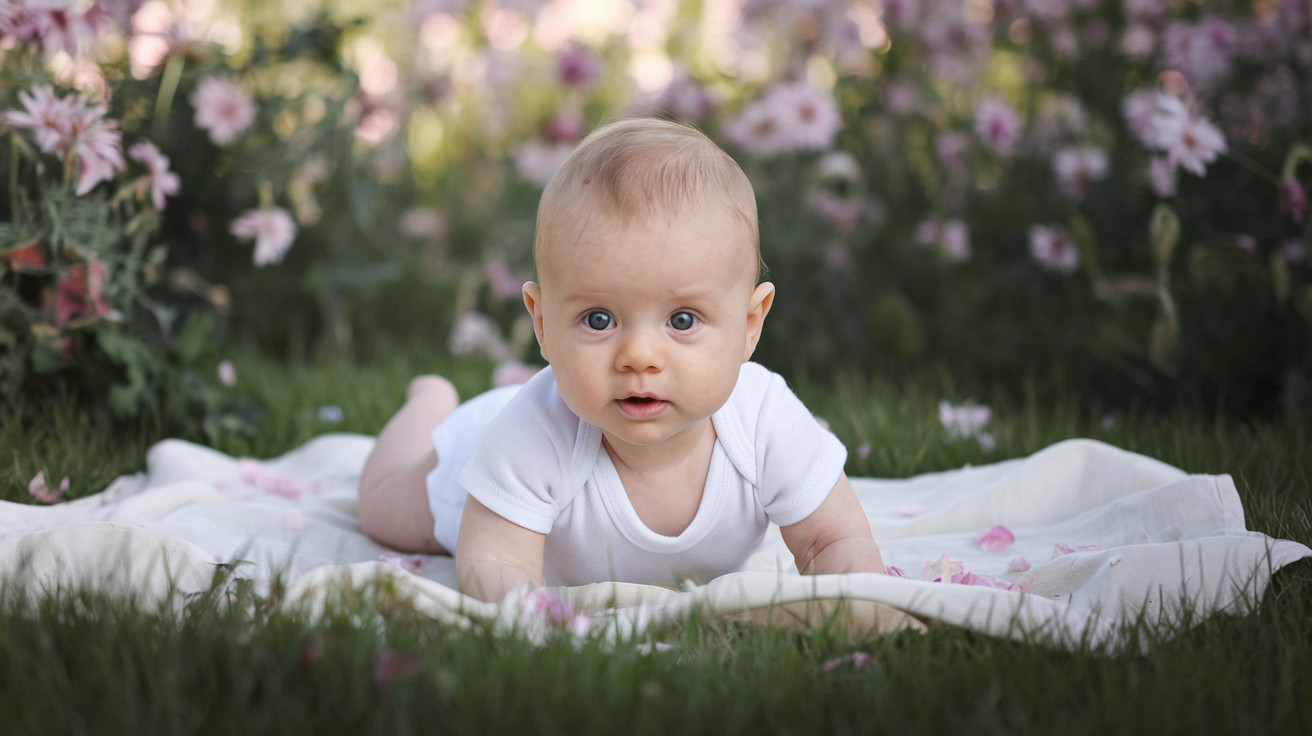 Baby Photoshoot Ideas at Home