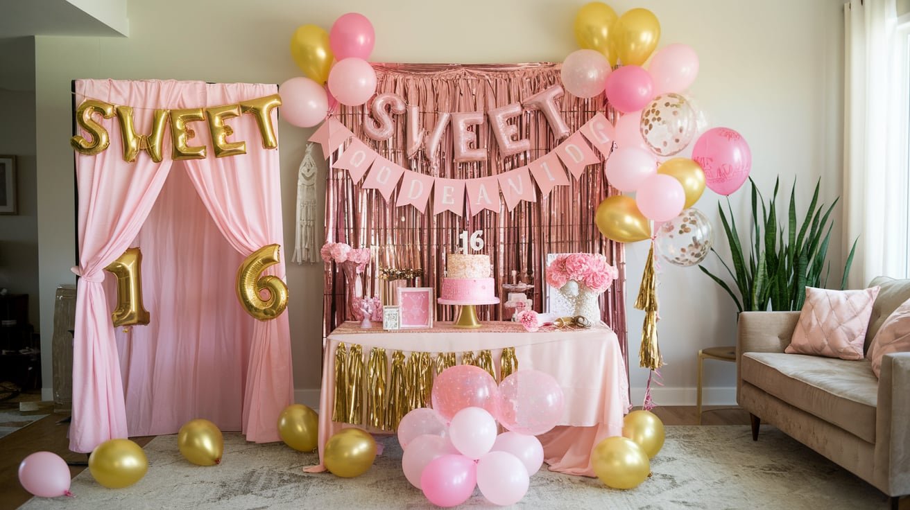 Sweet 16 Party Ideas at Home