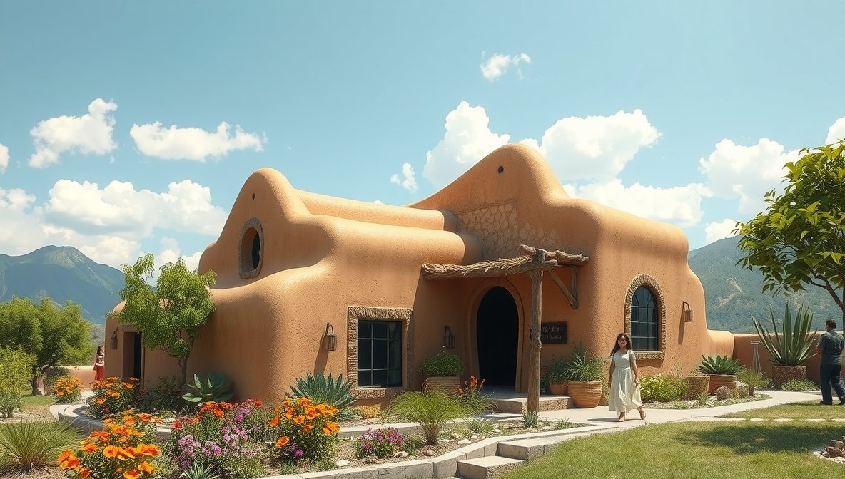 South American Adobe House Design Culture