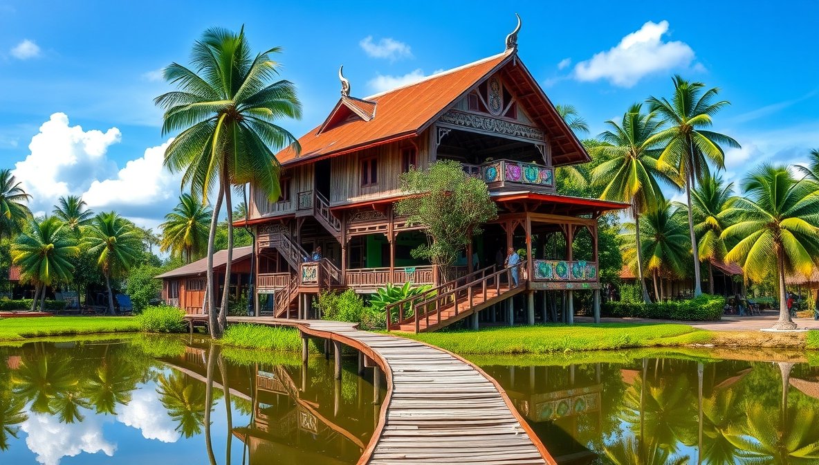 Southeast Asian Stilt House Architecture